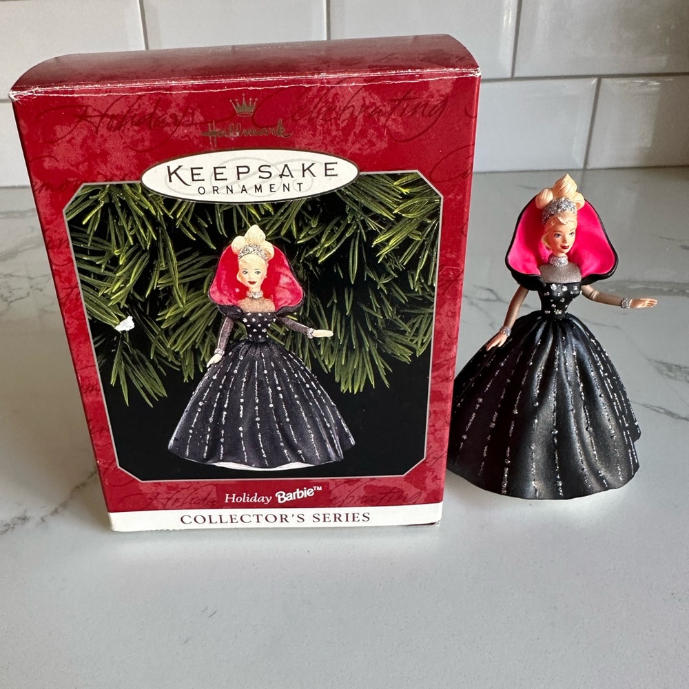 Hallmark 1998 Holiday Barbie Ornament